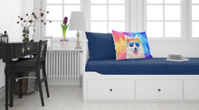 Load image into Gallery viewer, Samoyed Hippie Dawg Standard Pillowcase – Artistic Decorative Front, White Back