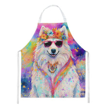 Load image into Gallery viewer, Samoyed Hippie Dawg Apron – Artist-Designed Kitchen, BBQ &amp; Craft Apron