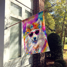 Load image into Gallery viewer, Samoyed Hippie Dawg House Flag