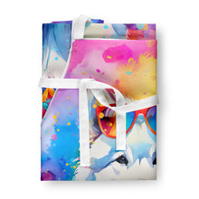 Load image into Gallery viewer, Samoyed Hippie Dawg Apron – Artist-Designed Kitchen, BBQ &amp; Craft Apron