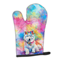 Load image into Gallery viewer, Samoyed Hippie Dawg Oven Mitt