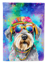Load image into Gallery viewer, Schnauzer Hippie Dawg House Flag
