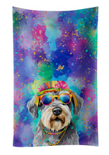 Load image into Gallery viewer, Schnauzer Hippie Dawg Kitchen Towel