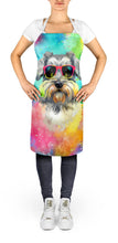 Load image into Gallery viewer, Schnauzer Hippie Dawg Apron – Artist-Designed Kitchen, BBQ &amp; Craft Apron