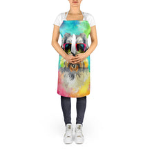 Load image into Gallery viewer, Schnauzer Hippie Dawg Apron – Artist-Designed Kitchen, BBQ &amp; Craft Apron