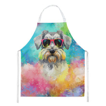 Load image into Gallery viewer, Schnauzer Hippie Dawg Apron – Artist-Designed Kitchen, BBQ &amp; Craft Apron