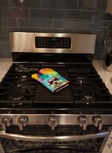 Load image into Gallery viewer, Schnauzer Hippie Dawg Oven Mitt