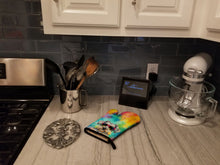 Load image into Gallery viewer, Schnauzer Hippie Dawg Oven Mitt