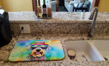 Load image into Gallery viewer, Schnauzer Hippie Dawg Dish Drying Mat