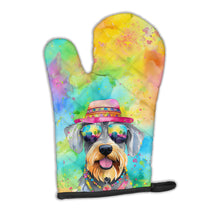 Load image into Gallery viewer, Schnauzer Hippie Dawg Oven Mitt