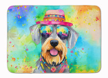 Load image into Gallery viewer, Schnauzer Hippie Dawg Memory Foam Kitchen Mat