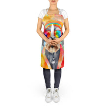 Load image into Gallery viewer, Schnauzer Hippie Dawg Apron – Artist-Designed Kitchen, BBQ &amp; Craft Apron