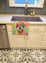 Load image into Gallery viewer, Schnauzer Hippie Dawg Kitchen Towel