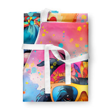 Load image into Gallery viewer, Scottish Terrier Hippie Dawg Apron – Artist-Designed Kitchen, BBQ &amp; Craft Apron