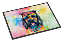Load image into Gallery viewer, Scottish Terrier Hippie Dawg Doormat - 18X27 Indoor / Outdoor Rug | Made in USA