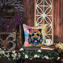 Load image into Gallery viewer, Scottish Terrier Hippie Dawg Fabric Decorative Pillow