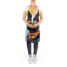 Load image into Gallery viewer, Scottish Terrier Hippie Dawg Apron – Artist-Designed Kitchen, BBQ &amp; Craft Apron