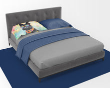 Load image into Gallery viewer, Scottish Terrier Hippie Dawg Standard Pillowcase – Artistic Decorative Front, White Back