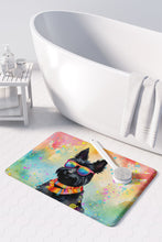 Load image into Gallery viewer, Scottish Terrier Hippie Dawg Memory Foam Kitchen Mat