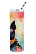 Load image into Gallery viewer, Scottish Terrier Hippie Dawg Stainless Steel Skinny Tumbler