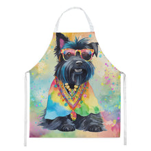 Load image into Gallery viewer, Scottish Terrier Hippie Dawg Apron – Artist-Designed Kitchen, BBQ &amp; Craft Apron