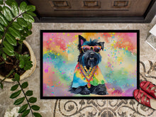 Load image into Gallery viewer, Scottish Terrier Hippie Dawg Doormat - 18X27 Indoor / Outdoor Rug | Made in USA