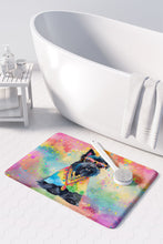 Load image into Gallery viewer, Scottish Terrier Hippie Dawg Memory Foam Kitchen Mat