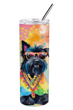 Load image into Gallery viewer, Scottish Terrier Hippie Dawg Stainless Steel Skinny Tumbler