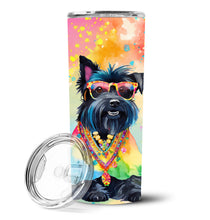 Load image into Gallery viewer, Scottish Terrier Hippie Dawg Stainless Steel Skinny Tumbler