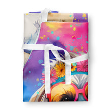 Load image into Gallery viewer, Shih Tzu Hippie Dawg Apron – Artist-Designed Kitchen, BBQ &amp; Craft Apron