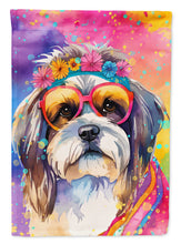 Load image into Gallery viewer, Shih Tzu Hippie Dawg House Flag