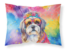 Load image into Gallery viewer, Shih Tzu Hippie Dawg Standard Pillowcase – Artistic Decorative Front, White Back