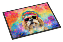 Load image into Gallery viewer, Shih Tzu Hippie Dawg Doormat - 18X27 Indoor / Outdoor Rug | Made in USA