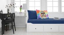 Load image into Gallery viewer, Shih Tzu Hippie Dawg Standard Pillowcase – Artistic Decorative Front, White Back