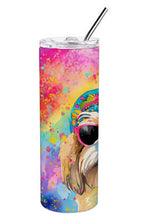 Load image into Gallery viewer, Shih Tzu Hippie Dawg Stainless Steel Skinny Tumbler