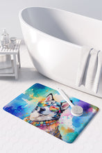 Load image into Gallery viewer, Siberian Husky Hippie Dawg Memory Foam Kitchen Mat