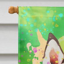 Load image into Gallery viewer, Siberian Husky Hippie Dawg House Flag