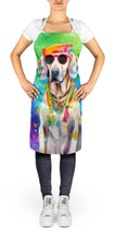 Load image into Gallery viewer, Weimaraner Hippie Dawg Apron – Artist-Designed Kitchen, BBQ &amp; Craft Apron