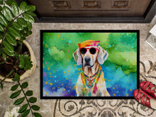 Load image into Gallery viewer, Weimaraner Hippie Dawg Doormat - 24x36 Decorative Floor Mat – Indoor/Outdoor Rug with Artistic Flair