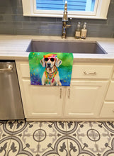 Load image into Gallery viewer, Weimaraner Hippie Dawg Kitchen Towel