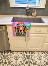 Load image into Gallery viewer, Weimaraner Hippie Dawg Kitchen Towel