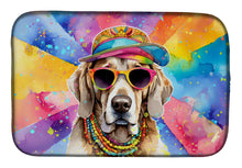Load image into Gallery viewer, Weimaraner Hippie Dawg Dish Drying Mat