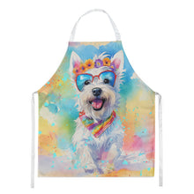 Load image into Gallery viewer, Westie Hippie Dawg Apron – Artist-Designed Kitchen, BBQ &amp; Craft Apron