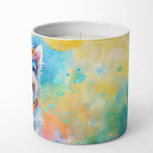 Load image into Gallery viewer, Westie Hippie Dawg Decorative Soy Candle