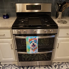 Load image into Gallery viewer, Westie Hippie Dawg Kitchen Towel