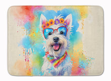 Load image into Gallery viewer, Westie Hippie Dawg Memory Foam Kitchen Mat
