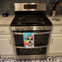 Load image into Gallery viewer, Westie Hippie Dawg Kitchen Towel
