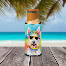 Load image into Gallery viewer, Westie Hippie Dawg Slim Can Huggers – Fun, Functional Drink Coolers for Every Occasion