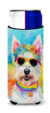 Load image into Gallery viewer, Westie Hippie Dawg Slim Can Huggers – Fun, Functional Drink Coolers for Every Occasion
