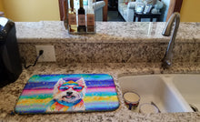 Load image into Gallery viewer, Westie Hippie Dawg Dish Drying Mat